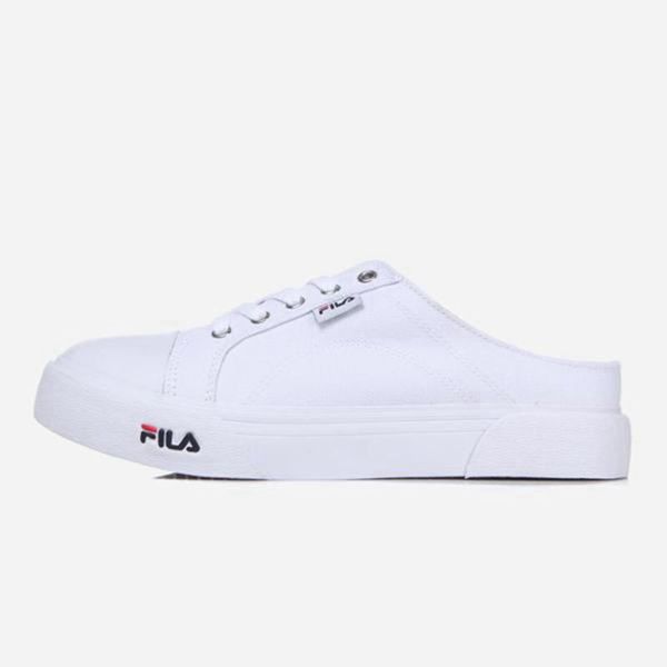 Tênis Baixos Fila Homem Branco - Fila Como Mule Outlet Portugal,ZVIS-36871